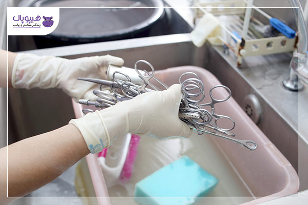 ضدعفونی کردن ابزار پزشکی