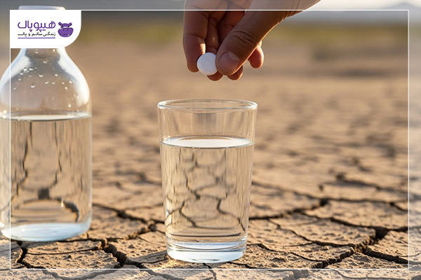 کاربرد قرص ضدعفونی آشامیدنی در بحران کم آبی