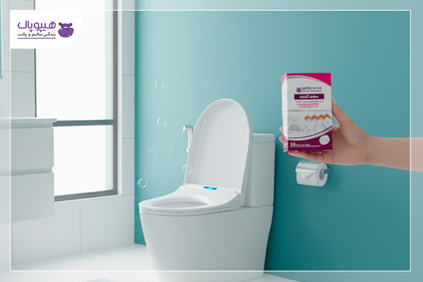 از بین بردن زردی کاشی توالت
