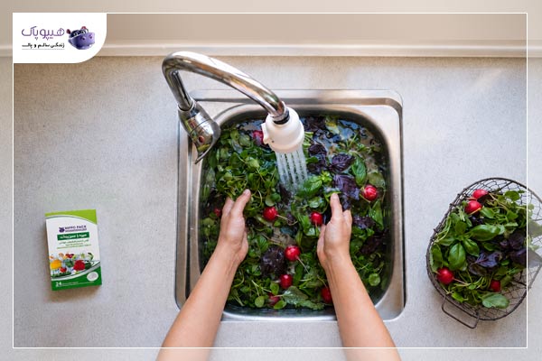 بهترین روش برای ضدعفونی سبزی خوردن