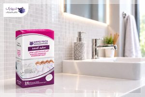 از بین بردن آلودگی کاشی توالت